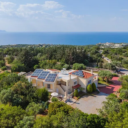 Deleni - Private Pool, Sea Views & Gardens Villa Rethymno