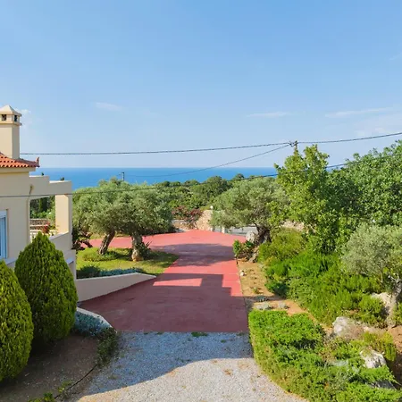 Deleni - Private Pool, Sea Views & Gardens * Rethymno