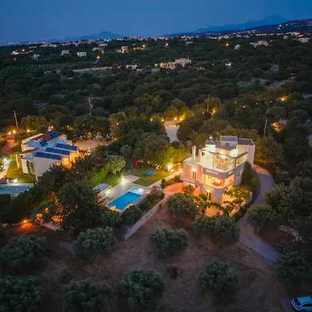 Deleni - Private Pool, Sea Views & Gardens Rethymno