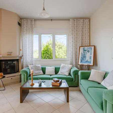 Villa Deleni - Private Pool, Sea Views & Gardens